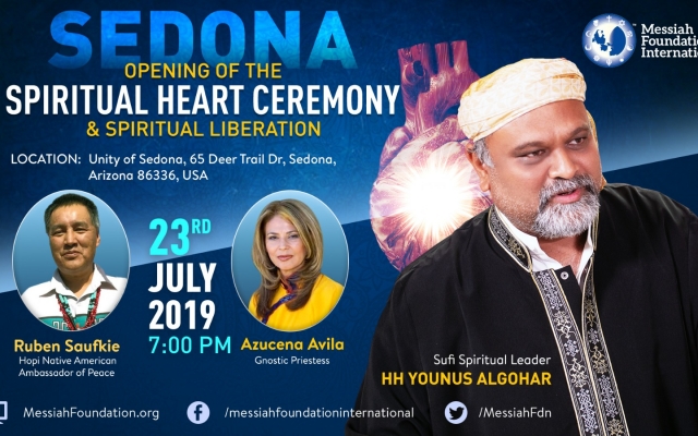 23 July: The Opening of the Spiritual Heart Ceremony in Sedona